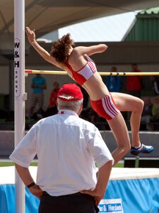 Athletics high jump junior gala mannheim