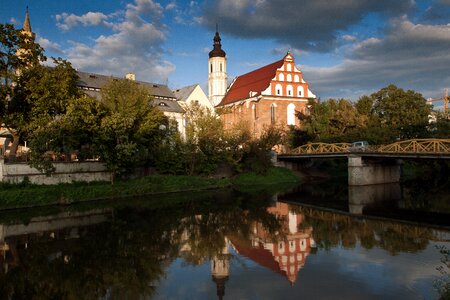 Silesia evening sun millrace