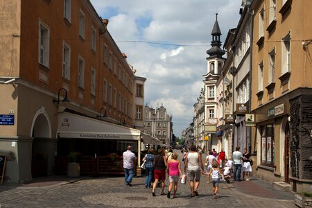 Opole silesia marketplace photo