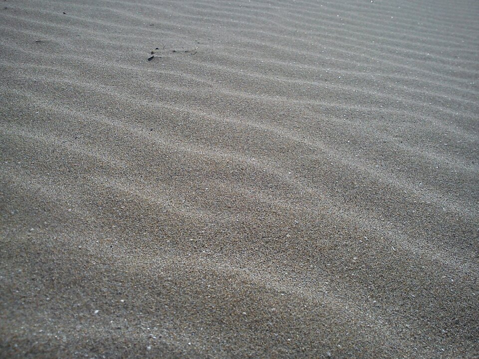 Dry beach sand beach