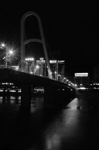 Bridge night view light photo