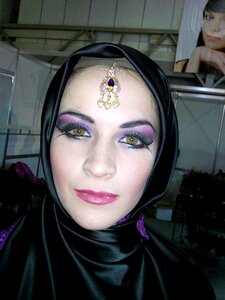 Professional makeup orient mannequin
