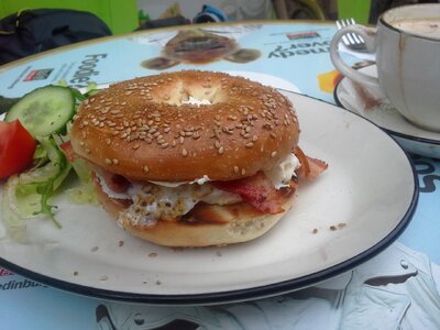 Bagel meals english