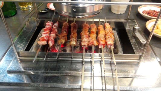 People's republic of china food spit skewers