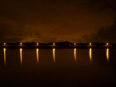 Night view background outdoor