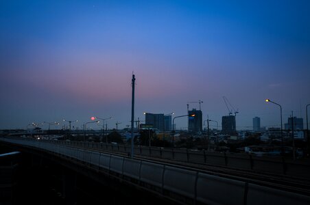 Twilight silhouette photo