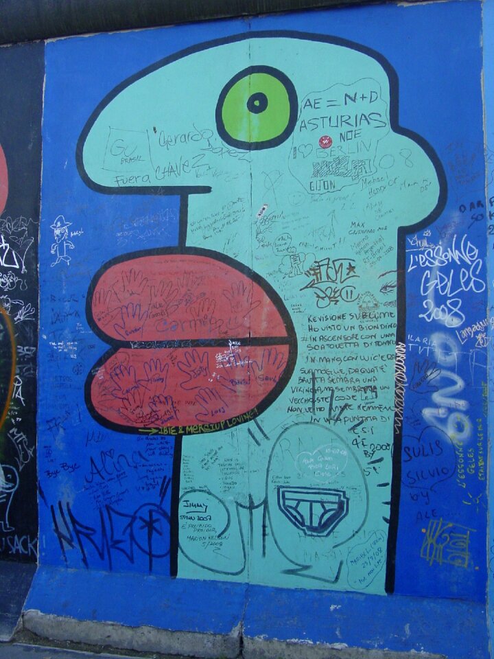 Wall urban art berlin