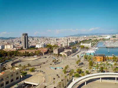Spain city historic center