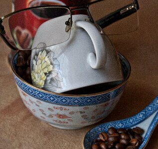 Coffee drinker gourmet coffee teacup