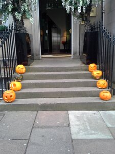 Halloween pumpkin entry