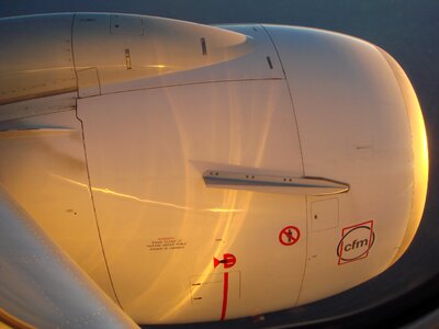 Jetliner jet engine