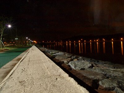 Night view background outdoor