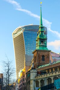 Church town center chapel photo