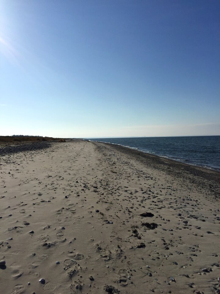 Sand baltic sea stones