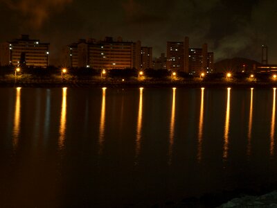 Night view background outdoor