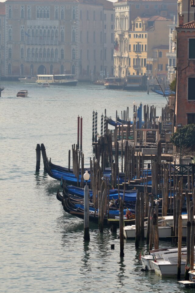 Italian venetian gondola