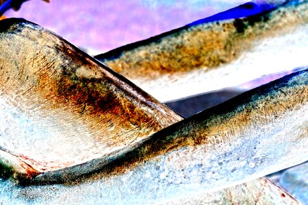 Modern art iron colorful