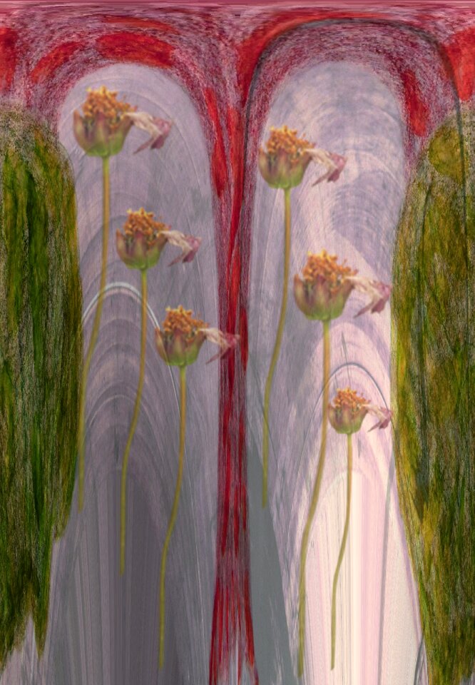 Color digital painted