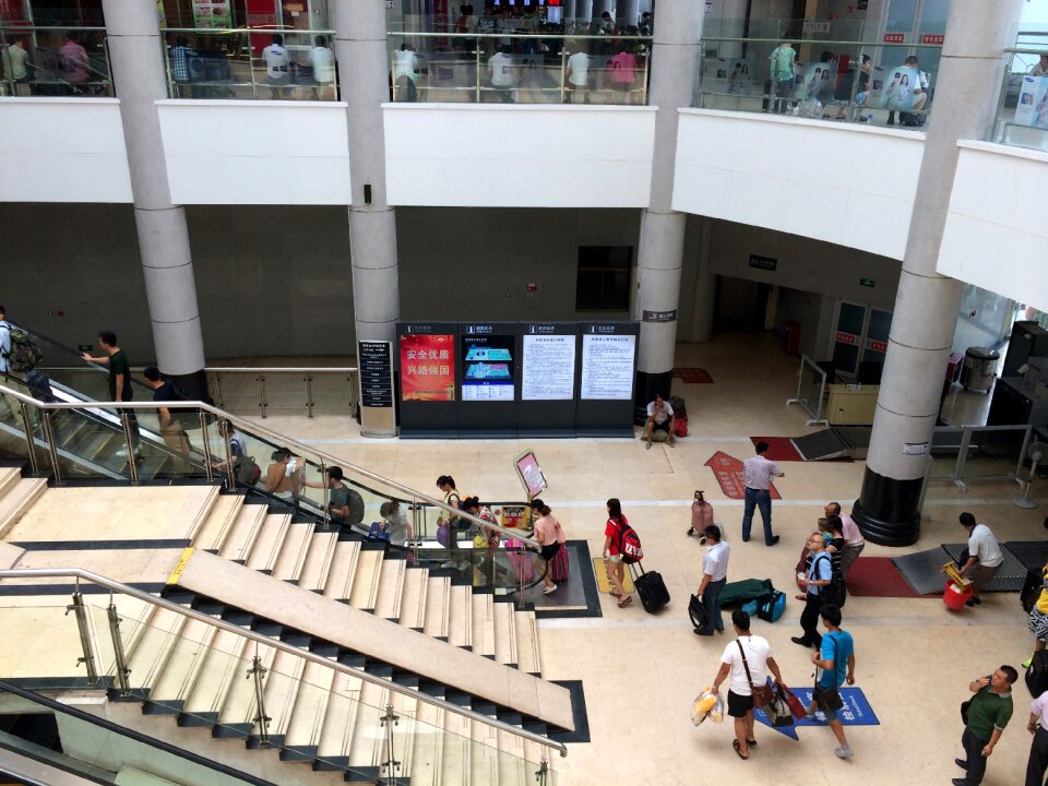People public places indoor