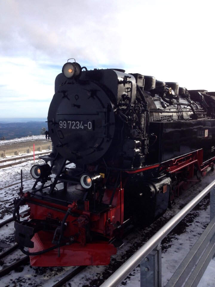 Train locomotive historically
