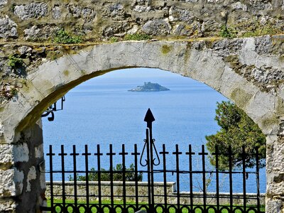 Mediterranean view window