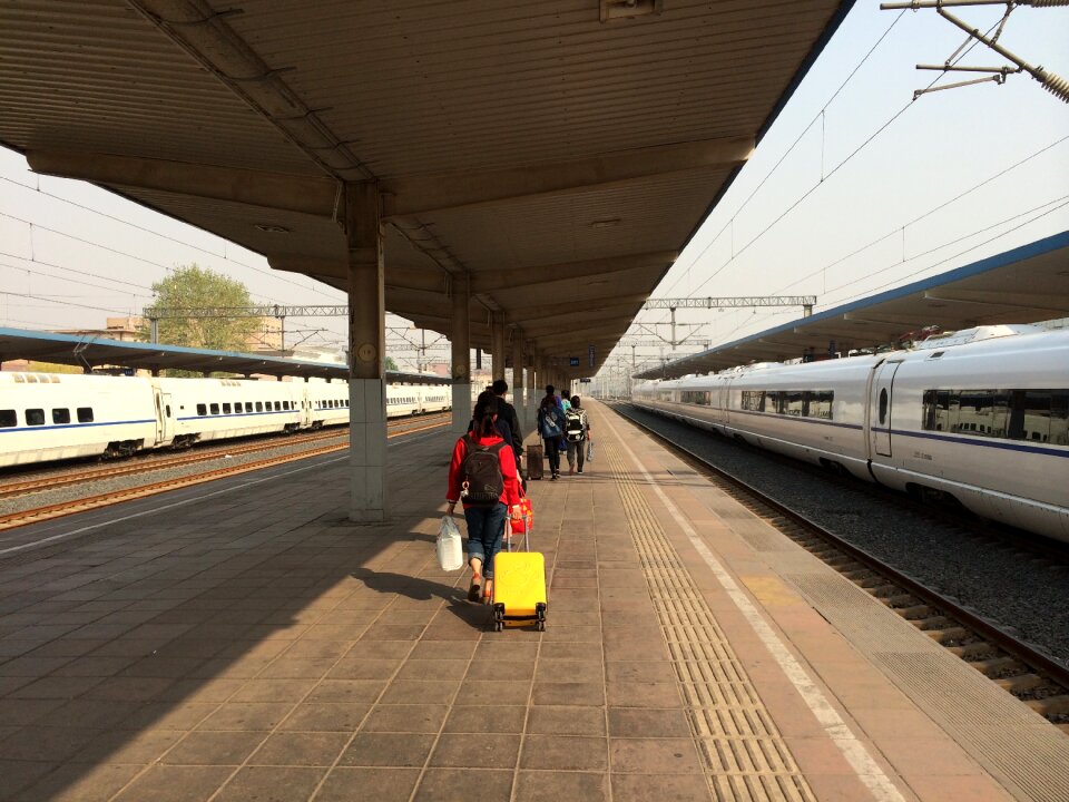 Train station traffic outdoor