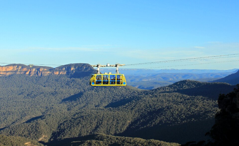 Australia three sisters forest photo