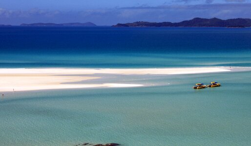 Sand beach great barrier reef white sand photo