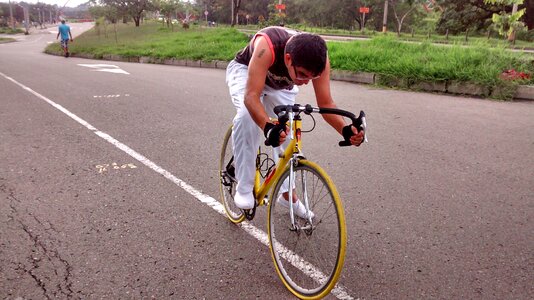 Exercise bicycle pedal