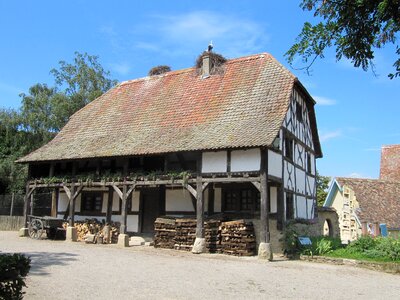 Farmhouse alsace historically