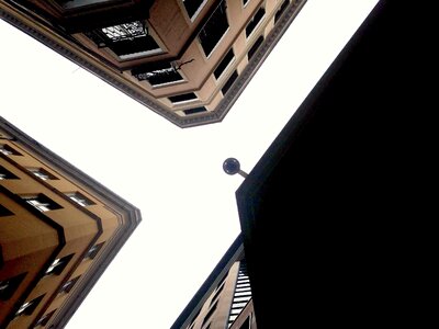 Lyon architecture lookingup photo