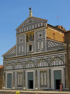 Rhaeto romanic church san miniato al monte marble facade
