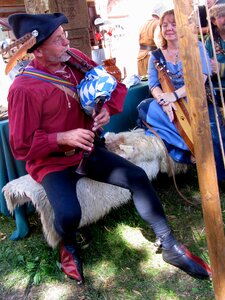Historically costumes instrument