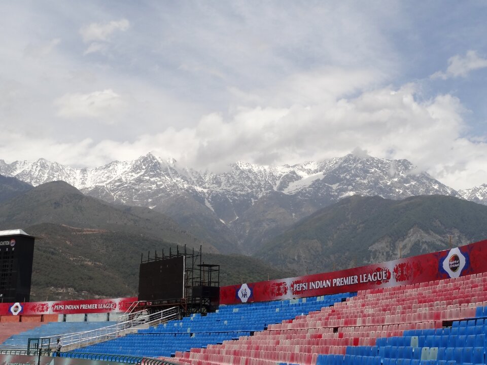 Dharamsala cricket ground