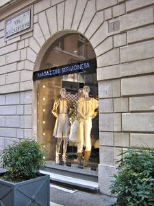 Fashion gray shopping gray shop