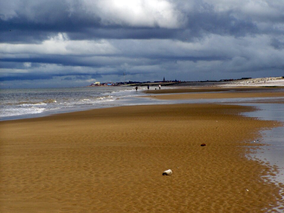 Sea loneliness sand beach