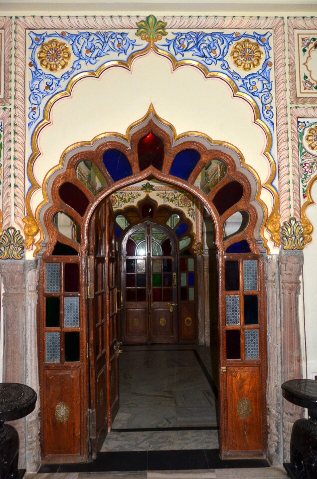 Door open india building