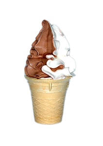 Schokoeis ice cream dessert photo