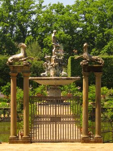 Boboligarten goal fountain