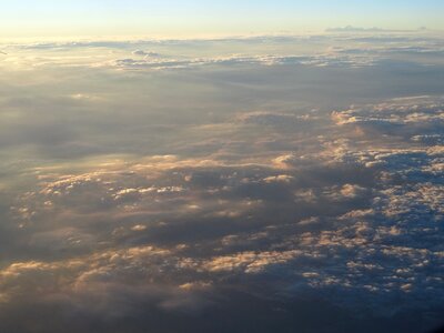 Sky backdrop sunlight