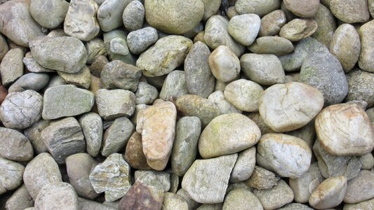 Background pattern round stone