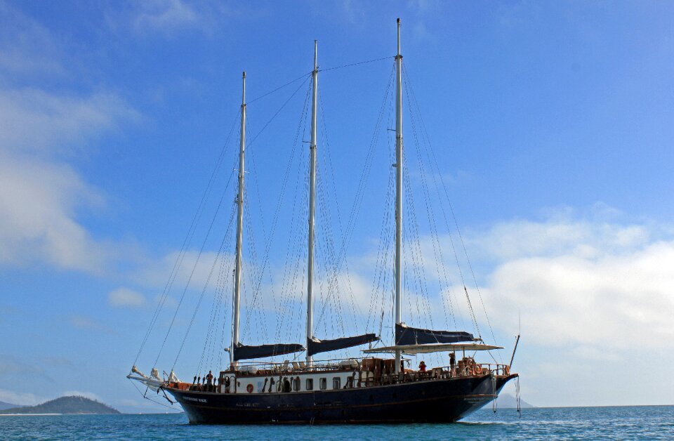 Ship ocean water