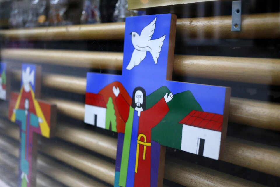 Jesus crosses reykjavik