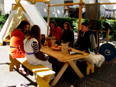 Kenzingen medieval festival historically costumes