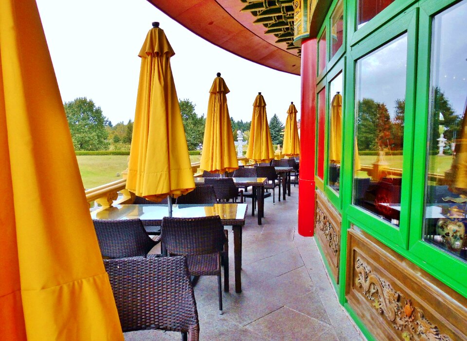 Architecture asia parasols