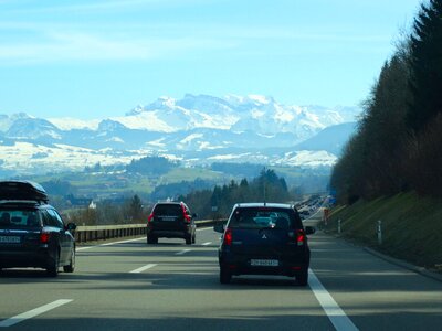 Mountains snow mountains foresight