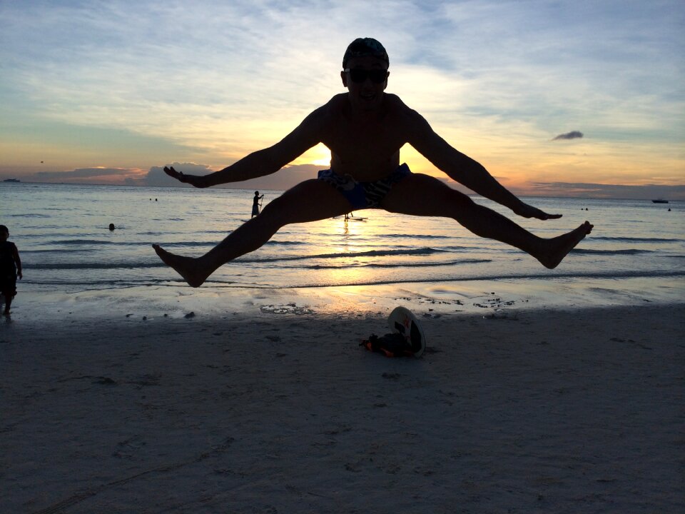 Beach limits leap