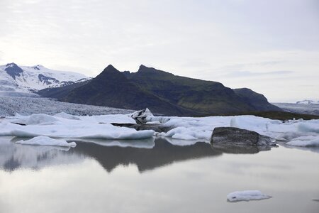 Iceland ice sea