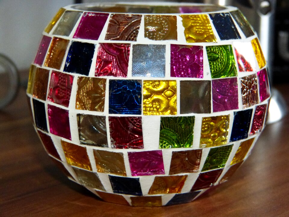Glass art stained glass glass front color