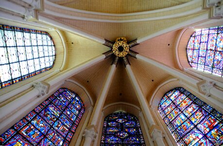 Architecture ceiling france photo